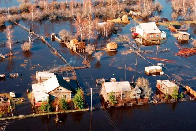Сколько населенных пунктов в России пострадали от паводка? - ФОТО/ВИДЕО